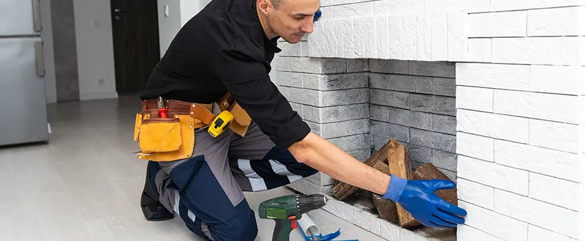 Fireplace Damaged Damper Frame Repair Services in Berea, Ohio
