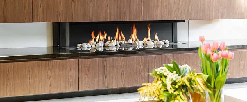 Double-height Fireplace Design Refurbishment in Berea, Ohio
