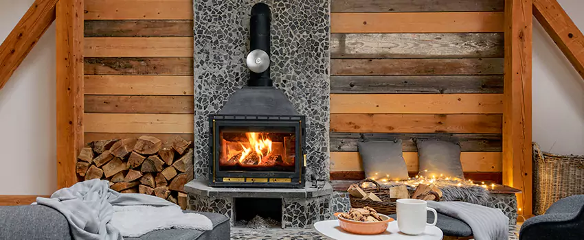 Thelin Hearth Products Direct Vent Gas Stove Fireplace Inspection in Berea, Ohio
